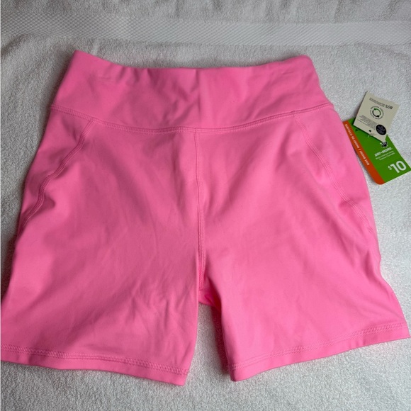 Athletic Works Other - Athletic Works Girls Vibrant Pink Bike Shorts